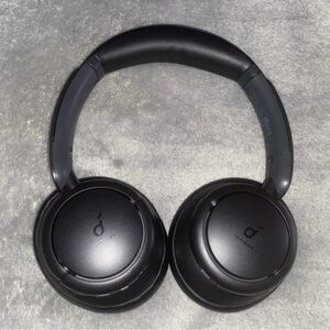 Soundcore Black Over-Ear Wireless Headphones - Active Noise Cancelling